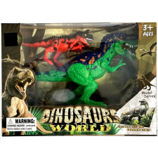  Dinoszaurusz műanyag figura 2db-os szett dobozban plüssfigura
