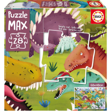  Dinoszaurusz Puzzle 28 Darabos Készlet puzzle, kirakós