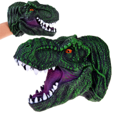 Dinoszaurusz T-REX gumikesztyű kézi bábu dinoszaurusz fej #4757 játékfigura