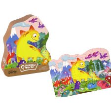 Dinoszaurusz vulkán puzzle 48 darabos puzzle, kirakós