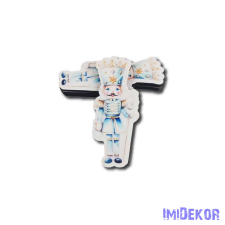  Diótörő forma 5db/csomag 10,4x4,3cm - Kék dekorációs kellék