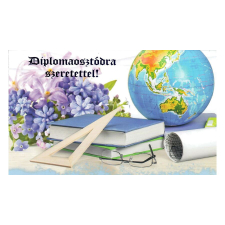 Diplomaosztóra zsebes üdvözlőlap/képeslap "CC 16-08" képeslap