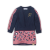 DIRKJE Ruha D-GiRL 86 Navy + piros + rózsaszín