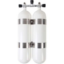 Dirzone Dupla Acél Palack ECS 204mm búvárfelszerelés