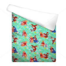  Disney ágytakaró, Micimackó zöld, 140x200 cm lakástextília