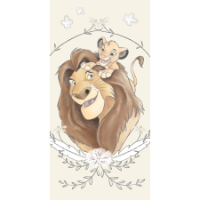 Disney Az Oroszlánkirály Simba fürdőlepedő, strand törölköző 70x140cm lakástextília