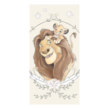 Disney Az Oroszlánkirály, Simba fürdőlepedő, strand törölköző 70x140cmJFK034651 lakástextília