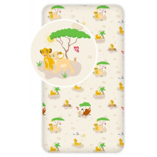 Disney Az Oroszlánkirály Trees gumis lepedő 90x200 cm babaágynemű, babapléd