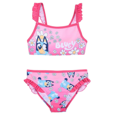 Disney Bluey Bikini virágos pink fodros 3 év (98 cm)