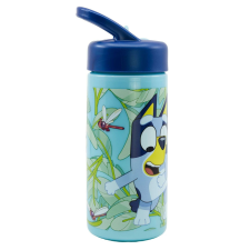 Disney Bluey kulacs 410 ml beépített szívószálal kulacs, kulacstartó