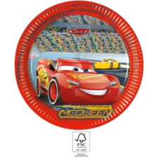 Disney Cars 3 papírtányér 8 DARABOS, 23 cm FSC party kellék