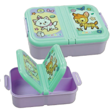 Disney Classics több rekeszes uzsonnás doboz, szendvicsdoboz uzsonnás doboz