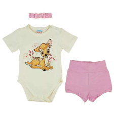 Disney Disney Bambi rövidnadrágos kislány nyári szett fejpánttal (68) gyerek ruha szett