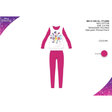 Disney Disney Hercegnők gyerek jersey pizsama - pink - 110 gyerek hálóing, pizsama