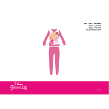 Disney Disney Hercegnők vékony pamut gyerek pizsama - jersey pizsama - sötétrózsaszín - 104 gyerek hálóing, pizsama