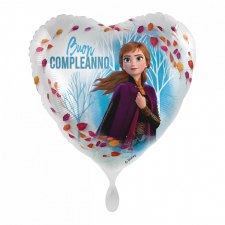 Disney Disney Jégvarázs Anna Buon Compleanno fólia lufi 43 cm party kellék