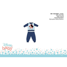 Disney Disney Mickey egér baba pizsama - jersey pamut pizsama - sötétkék - 80 gyerek hálóing, pizsama