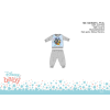Disney Disney Mickey egér baba pizsama - jersey pamut pizsama - szürke - 86