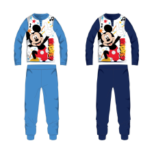 Disney Disney Mickey egér pamut jersey gyerek pizsama - világoskék - 110 gyerek hálóing, pizsama