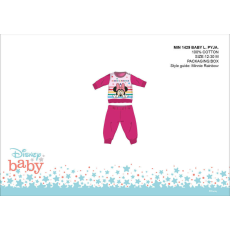 Disney Disney Minnie egér baba pizsama - jersey pamut pizsama - pink - 92