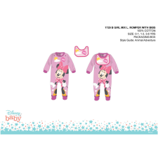 Disney Disney Minnie egér baba rugdalózó előkével - világosrózsaszín-lila - 3-6 hónapos babának rugdalózó
