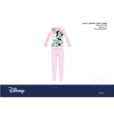 Disney Disney Minnie egér női jersey pizsama - pamut pizsama - világosrózsaszín - M hálóing, pizsama