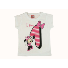 Disney Disney szülinapos lány Póló - Minnie Mouse (1 éves) gyerek póló