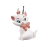 Disney Díszes fenyőfa 3D macska Marie, Disney, 10 cm, gyanta, fehér - Arisztokrata macskák