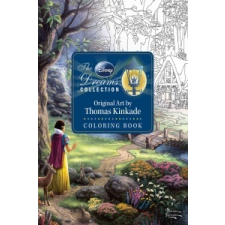  Disney Dreams Collection Thomas Kinkade Studios Coloring Book – Thomas Kinkade idegen nyelvű könyv