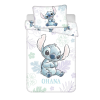 Disney és Mesehős Disney lilo és stitch, a csillagkutya ohana white gyerek, ovis ágyneműhuzat 0×135 cm, 40×60 cm JAV-JFK039472