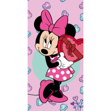Disney és Mesehős Disney minnie sweets fürdőlepedő, strand törölköző 70x140cm JAV-JFK035283 lakástextília