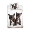 Disney és Mesehős Kutyás bulldog ágyneműhuzat 140×200cm, 70×90 cm JAV-CBX211084NL