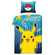 Disney és Mesehős Pokémon neon ágyneműhuzat 140×200cm, 70×90 cm JAV-HAX047197 lakástextília
