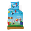 Disney és Mesehős Super mario level ágyneműhuzat 140×200cm, 70×90 cm JAV-CBX230622MARIO
