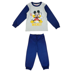 Disney fiú Pizsama - Mickey #kék-szürke - 104-es méret