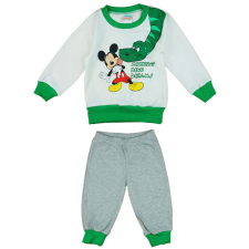 Disney fiú Pizsama - Mickey #zöld-fehér - 110-es méret gyerek hálóing, pizsama