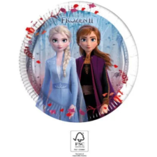 Disney Frozen II Leaf, Jégvarázs papírtányér 8 DARABOS, 20 cm FSC Nr2 party kellék