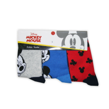 Disney Gyerek pamut bokazokni - 3 pár - Mickey egér gyerek zokni