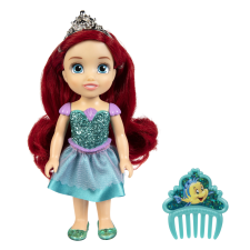 Disney hercegnő baba fésűvel 15 cm baba