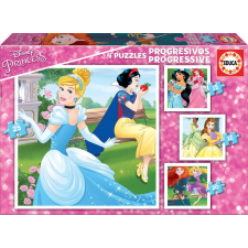 Disney hercegnők 4 az 1-ben puzzle készlet puzzle, kirakós