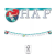 Disney Hercegnők Ariel Curious, Disney Hercegnők, Ariel Happy Birthday felirat FSC 2 m