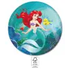  Disney Hercegnők, Ariel Curious papírtányér 8 db-os 23 cm FSC