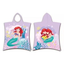 Disney Hercegnők Ariel Pink törölköző poncsó 50x115 cm lakástextília