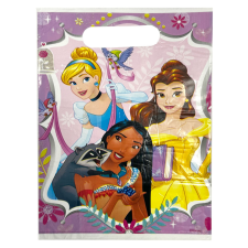 Disney Hercegnők Fun műanyag ajándéktasak, ajándékzacskó 10 db-os ajándéktasak