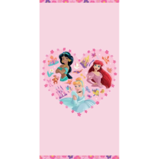 Disney Hercegnők Heartfelt Friendship fürdőlepedő, strand törölköző 70x140cm lakástextília