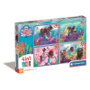  Disney Hercegnők Junior Ariel 4 az 1-ben puzzle Clementoni