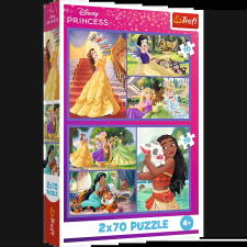 Disney hercegnők mesés napjai puzzle szett puzzle, kirakós