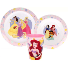 Disney Hercegnők micro étkészlet szett pohárral (true) babaétkészlet