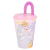 Disney Hercegnők műanyag szívószálas pohár 430 ml