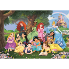 Disney hercegnők puzzle - 104 darab puzzle, kirakós